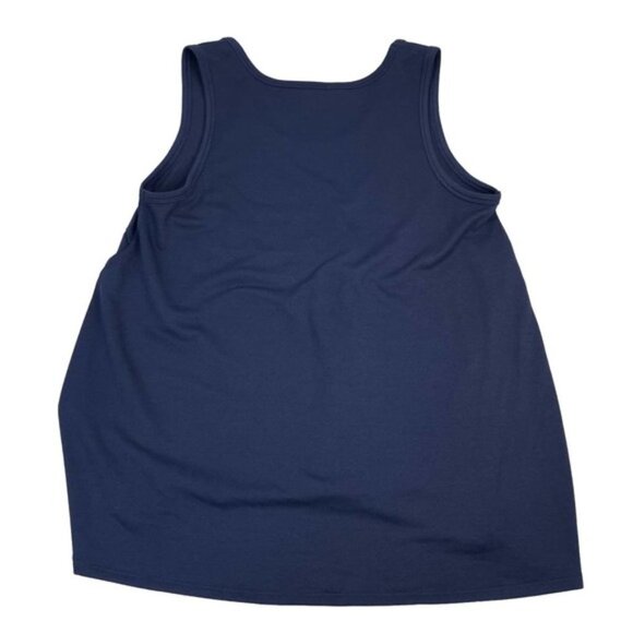 NATORI Josie Natori Swing Tank Top Sz Medium Blue - Picture 5 of 5